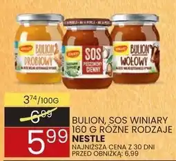Wafelek Bulion, sos Winiary 160 g różne rodzaje Nestle oferta