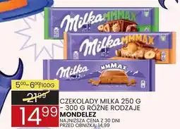 Wafelek Czekolady Milka 250 g różne rodzaje Mondelez oferta