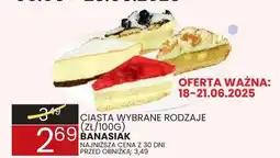 Wafelek Ciasta wybrane rodzaje Banasik oferta