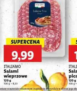 Lidl ITALIAMO Salami wieprzowe oferta