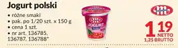 Makro Jogurt polski 150g Mlekovita oferta