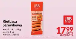 Makro Kiełbasa parówkowa 1kg JBB oferta