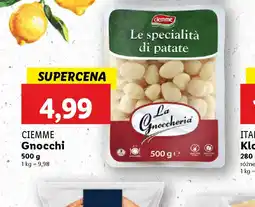 Lidl Gnocchi Ciemme oferta