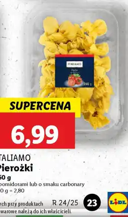 Lidl Pirożki Italiamo oferta