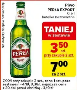 Carrefour Express Piwo PERŁA EXPORT oferta