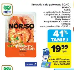 Carrefour Krewetki Norso oferta