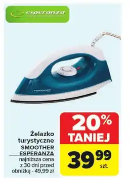 Carrefour Żelazko turystyczne Esperanza oferta