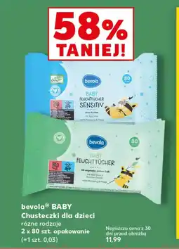 Kaufland Chusteczki dla dziecka bevola oferta
