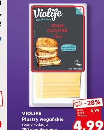 Kaufland Plastry wegańskie Violife oferta