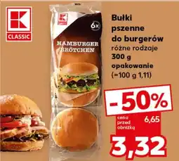 Kaufland Bułka do hamburgerów K-Classic oferta