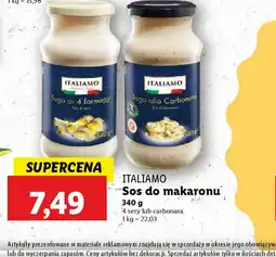 Lidl Sos do makaronu ITALIAMO oferta