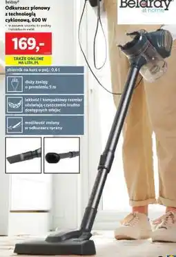 Lidl Beldray Odkurzacz pionowy z technologią cyklonową, 600 W oferta