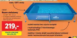 Lidl CRIVIT Basen stelażowy oferta
