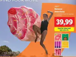 Lidl CRIVIT Materac dmuchany oferta
