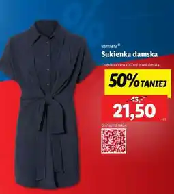 Lidl Sukienka damska oferta