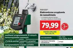 Lidl PARKSIDE Elektroniczne urządzenie do nawadniania oferta