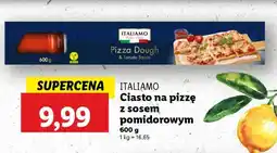 Lidl ITALIAMO Ciasto na pizzę z sosem pomidorowym oferta