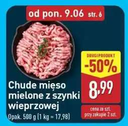 ALDI Chude mięso mielone z szynki wieprzowej oferta