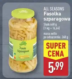 ALDI All Seasons Fasolka szparagowa oferta