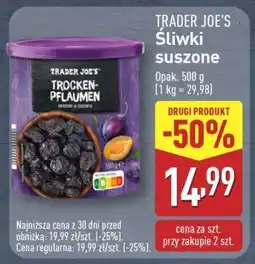 ALDI TRADER JOE’S Śliwki suszone oferta