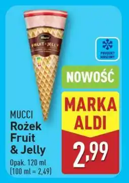 ALDI MUCCI Rożek Fruit & Jelly oferta