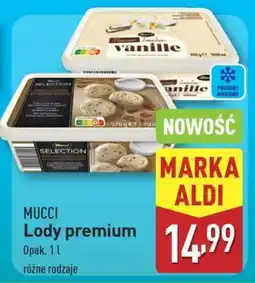 ALDI MUCCI Lody premium oferta