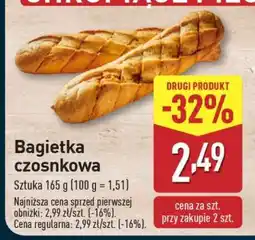 ALDI Bagietka czosnkowa oferta