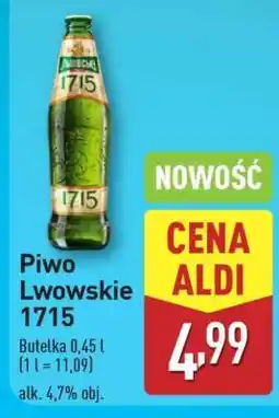 ALDI Piwo Lwowskie 1715 oferta