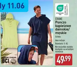 ALDI CRANE Ponczo kąpielowe damskie/męskie oferta