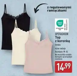 ALDI UP2FASHION Top z koronką oferta