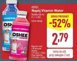 ALDI OSHEE Napój Vitamin Water oferta