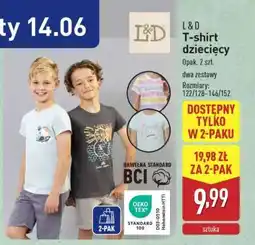 ALDI L&D T-shirt dziecięcy oferta