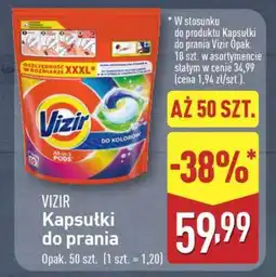 ALDI VIZIR Kapsułki do prania oferta