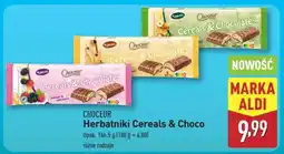 ALDI CHOCEUR Herbatniki Cereals & Choco oferta