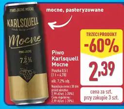 ALDI Piwo Karlsquell Mocne oferta