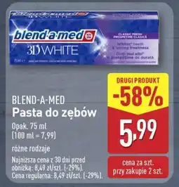 ALDI BLEND-A-MED Pasta do zębów oferta