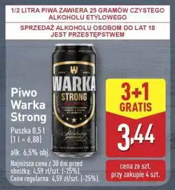 ALDI Piwo WARKA STRONG oferta