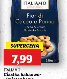 Lidl Ciasteczka kakaowo-śmietankowe ITALIAMO oferta
