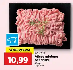 Lidl Mięso mielone ze schabu oferta