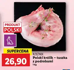 Lidl Polski króliktuszka z podrobami oferta