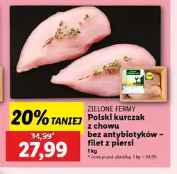 Lidl Polski kurczak z chowu bez antybiotykówfilet z piersi oferta
