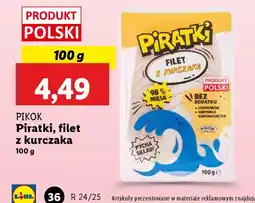 Lidl Pikok Piratki, filet z kurczaka oferta