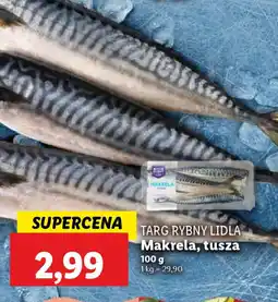 Lidl Makrela, tusza oferta