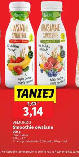 Lidl Vemondo Smoothie owsiane oferta