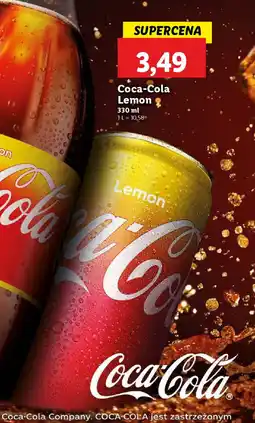 Lidl Coca-Cola Lemon oferta