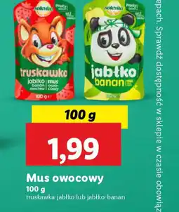 Lidl Mus owocowy oferta