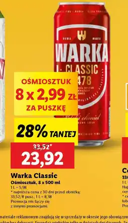 Lidl Warka Classic oferta