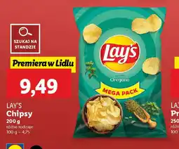 Lidl Chipsy Lay's oferta