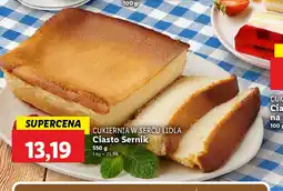 Lidl Ciasto Sernik oferta