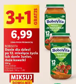 Lidl Danie dla dzieci Bobovita oferta